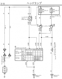 Hライト配線図